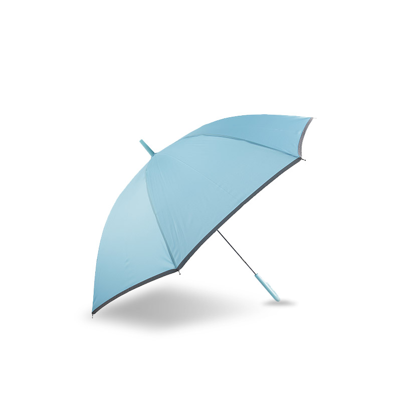 반사 스트립 스트레이트 umbrella-0E6B0037와 작은 신선한 라이트 블루 명주