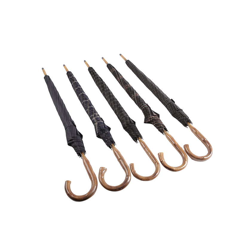 Mini Lattice Dense Dome Pongee Straight umbrella-0E6B0051