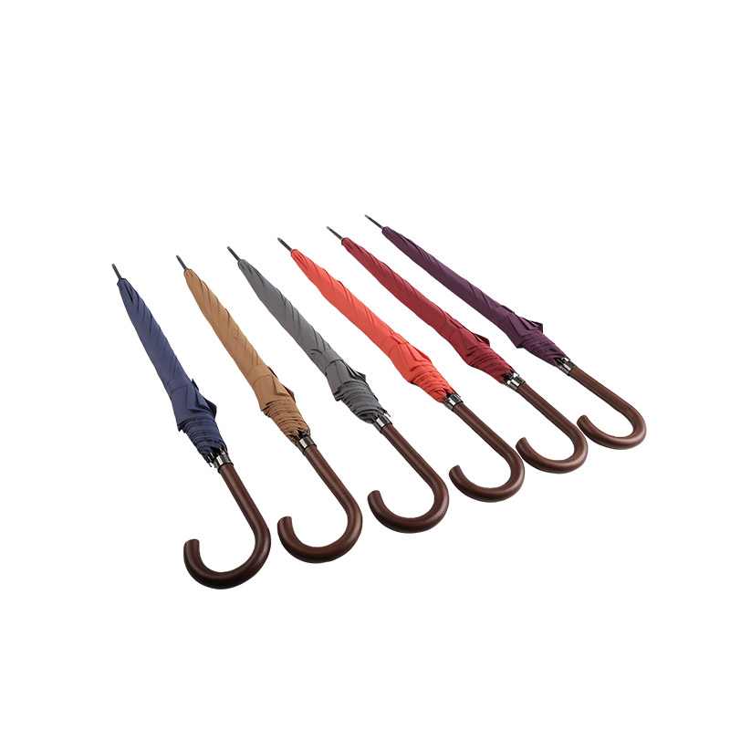 다크 퍼플 기둥 명주 스트레이트 우산-0E6B0146