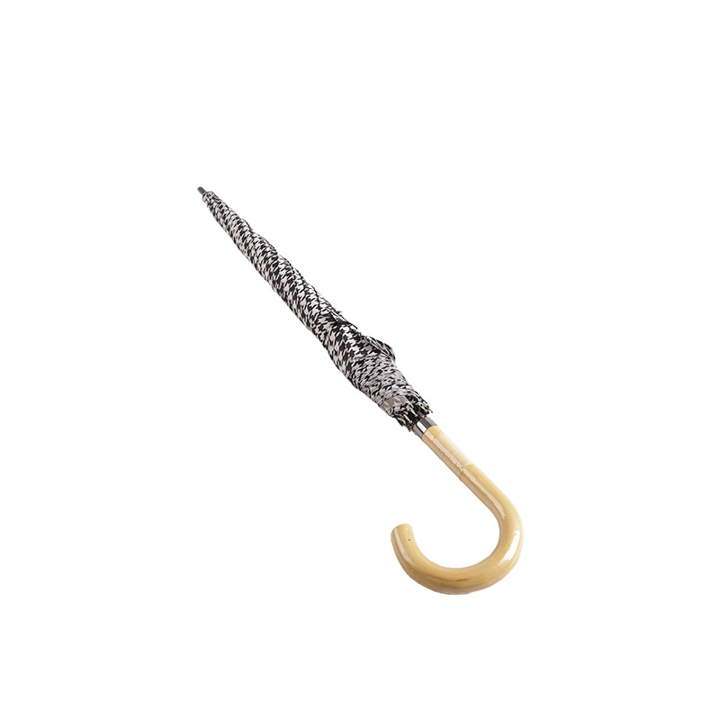 Sturdy And Inverted Pongee Straight umbrella-0E6B0338