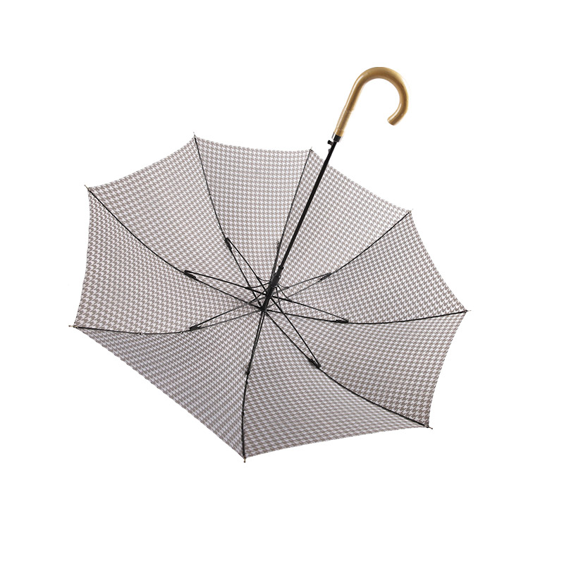 Sturdy And Inverted Pongee Straight umbrella-0E6B0338