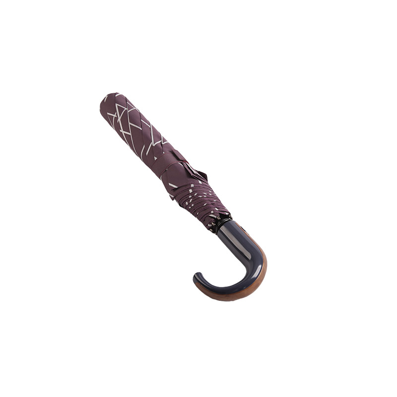 기하학적 패턴 명주 2단 우산-0E6B0412