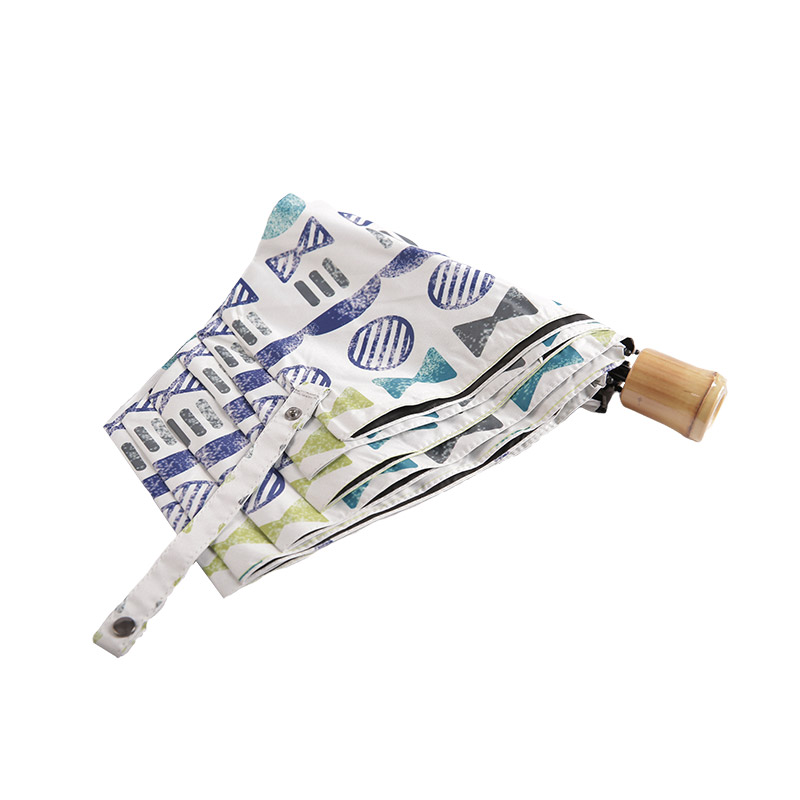 코팅된 3중 우산-0E6B0423이 있는 미니 다중 패턴 명주