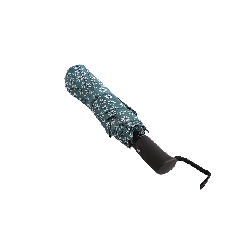 그린 프레시 플로럴 명주 세겹 우산-0E6B0512